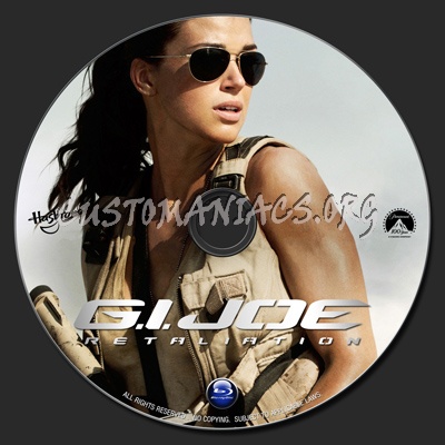 G.I. Joe : Retaliation (2013) dvd label