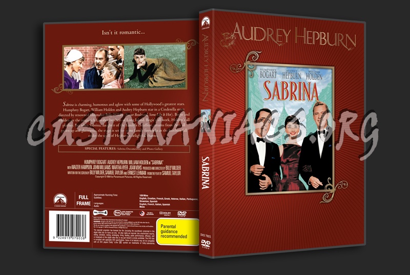 Sabrina dvd cover