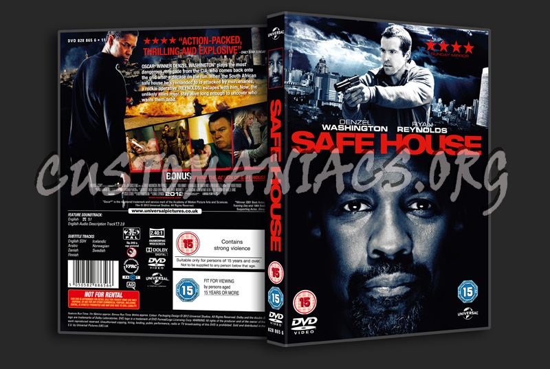 Safe House dvd cover