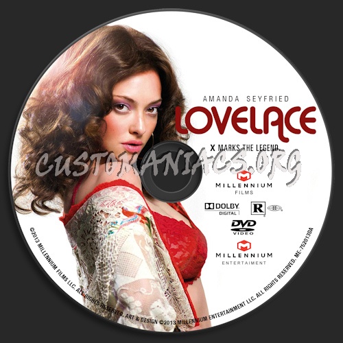 Lovelace dvd label