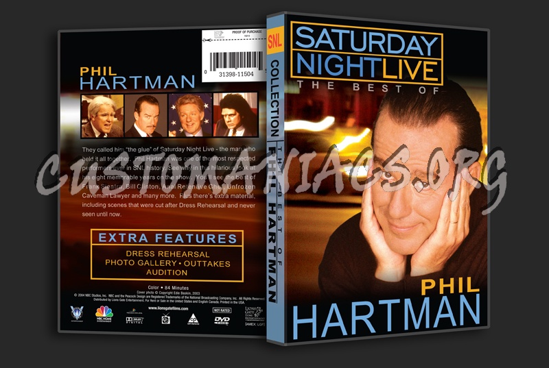 Saturday Night Live: The Best of Phil Hartman dvd cover