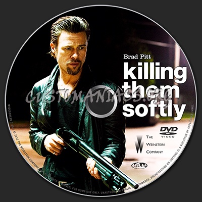 Killing Them Softly dvd label