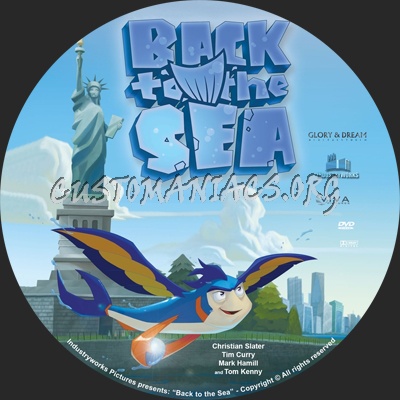 Back To The Sea dvd label