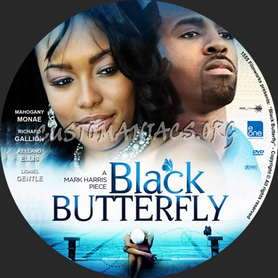 Black Butterfly dvd label