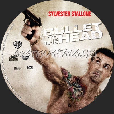 Bullet to the Head dvd label