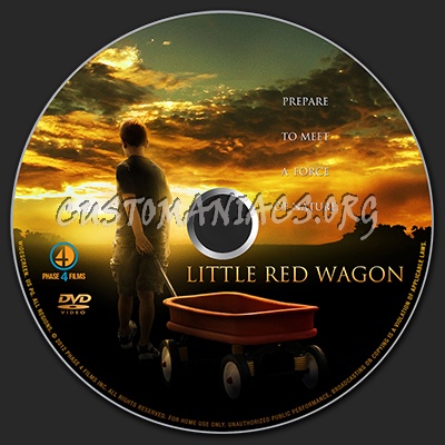 Little Red Wagon dvd label