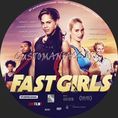 Fast Girls dvd label