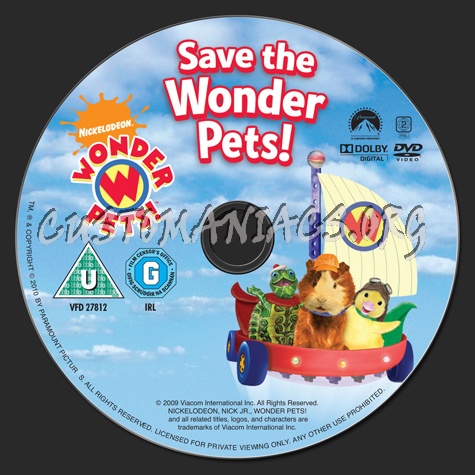 Wonder Pets Save The Wonder Pets Dvd Label Dvd Covers Labels By Customaniacs Id Free Download Highres Dvd Label
