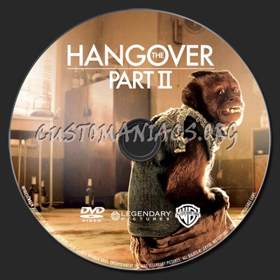 The Hangover Part II dvd label