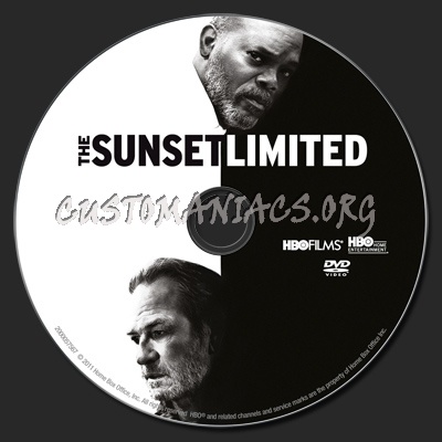 The Sunset Limited dvd label