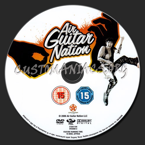 Air Guitar Nation dvd label