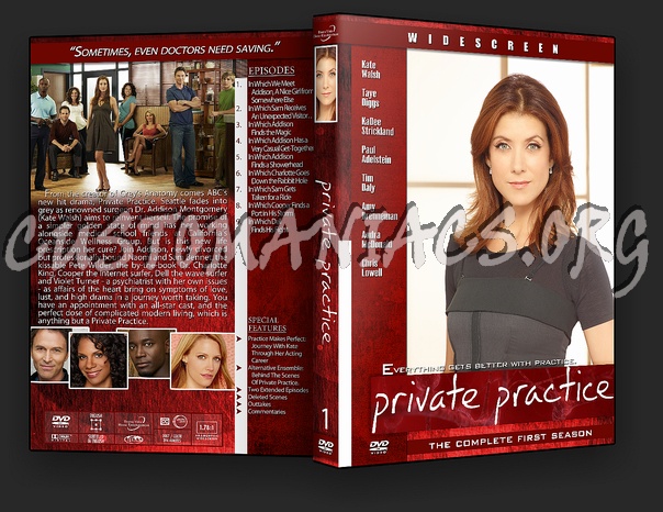 Private Practice dvd cover