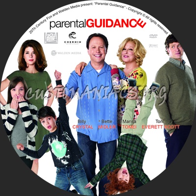 Parental Guidance dvd label