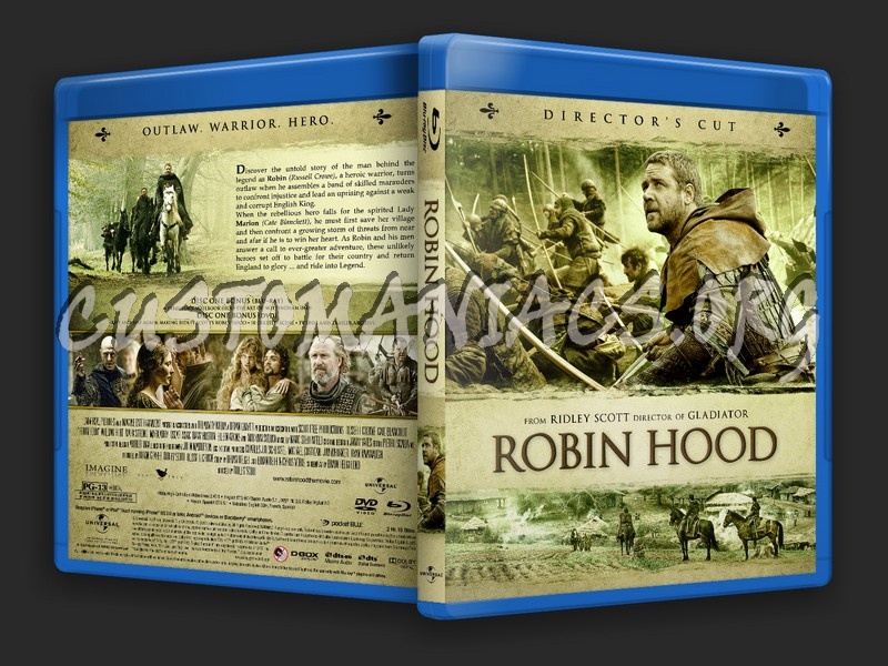 Robin Hood blu-ray cover