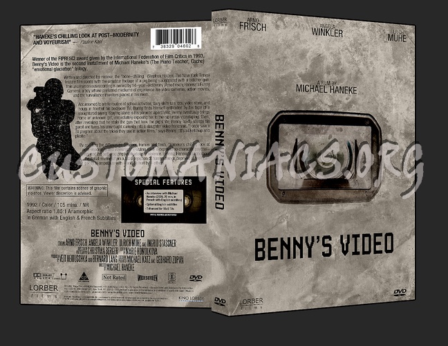 Benny's Video dvd cover