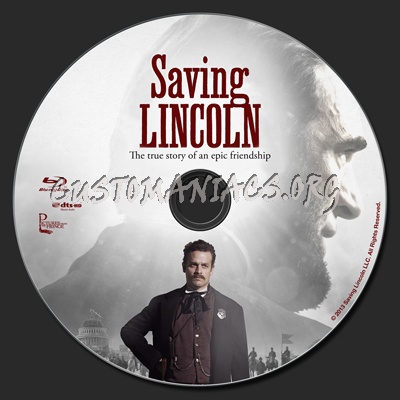 Saving Lincoln blu-ray label