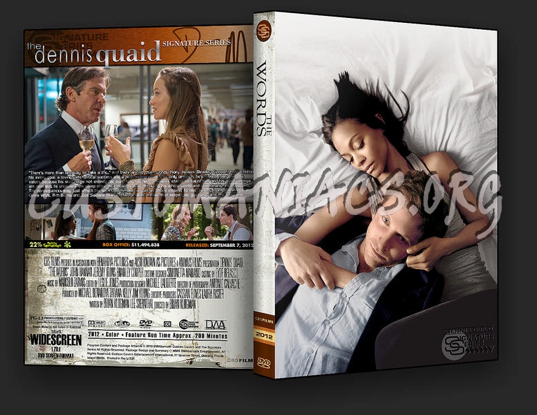 The Words dvd cover