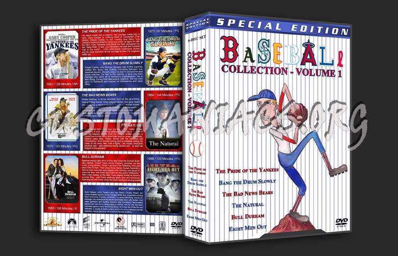 Baseball Collection - Volume 1 dvd cover