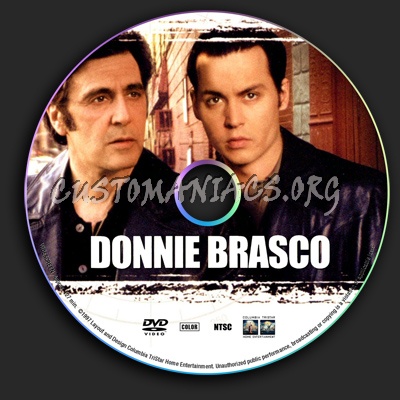 Donnie Brasco dvd label