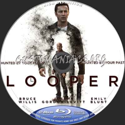 Looper blu-ray label