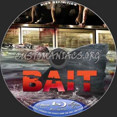 Bait (2D + 3D) blu-ray label