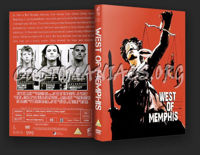 West of Memphis dvd cover