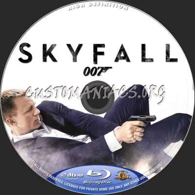Skyfall blu-ray label - DVD Covers & Labels by Customaniacs, id: 186639 ...