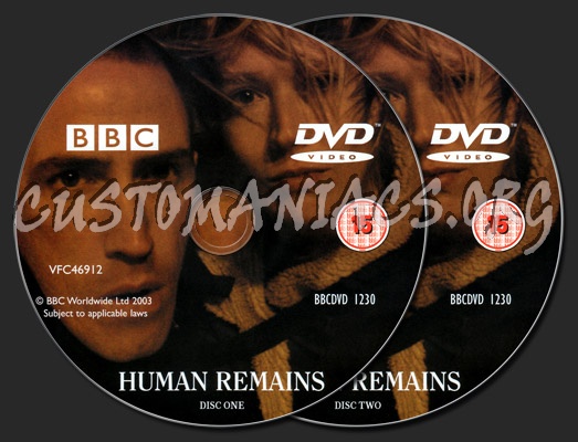 Human Remains dvd label