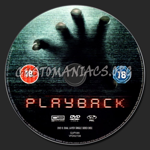 Playback dvd label