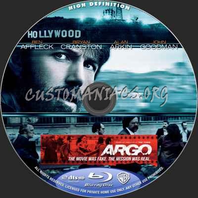 Argo blu-ray label