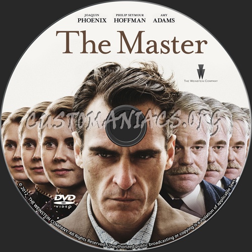 The Master dvd label