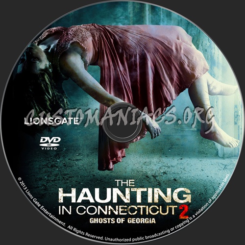 The Haunting in Connecticut 2: Ghosts of Georgia dvd label