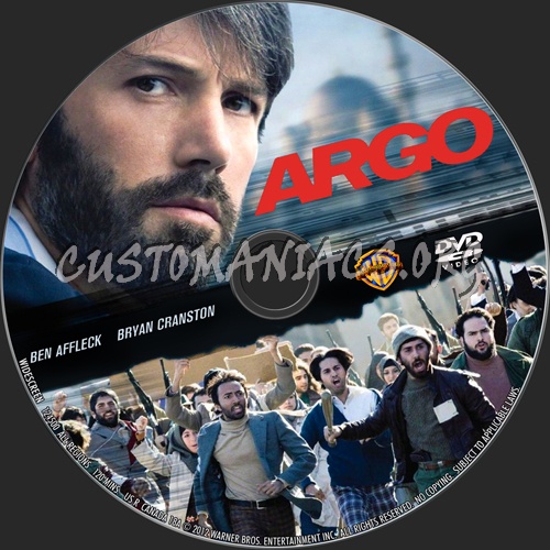 Argo dvd label