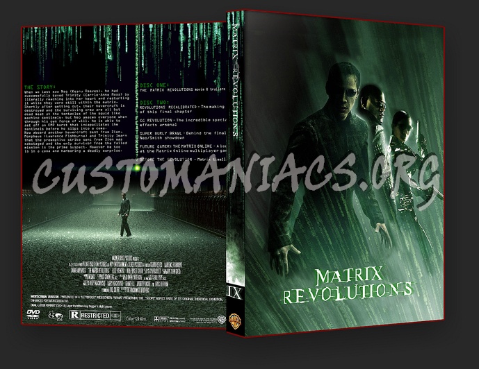 The Matrix Trilogy dvd cover