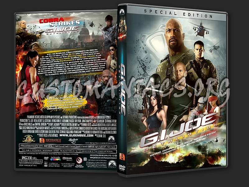 G.I. Joe Retaliation (2013) dvd cover