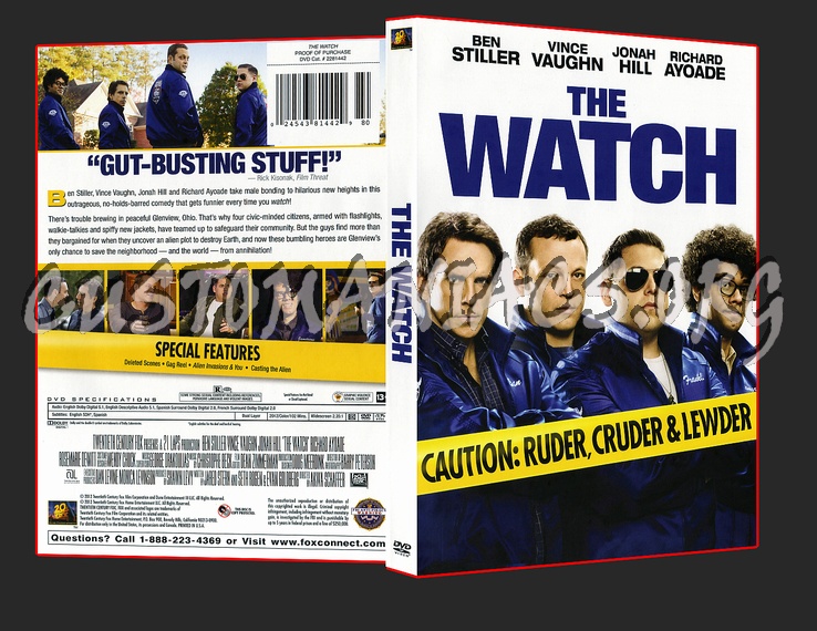 The Watch dvd cover