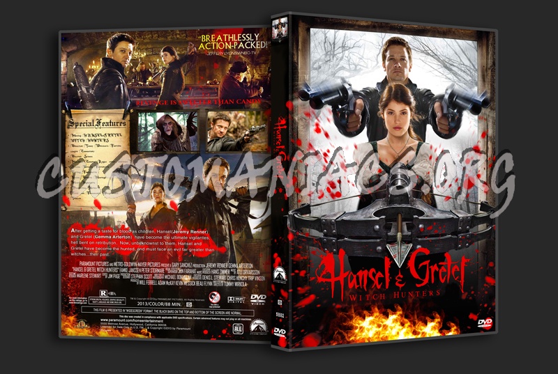 Hansel & Gretel Witch Hunters dvd cover