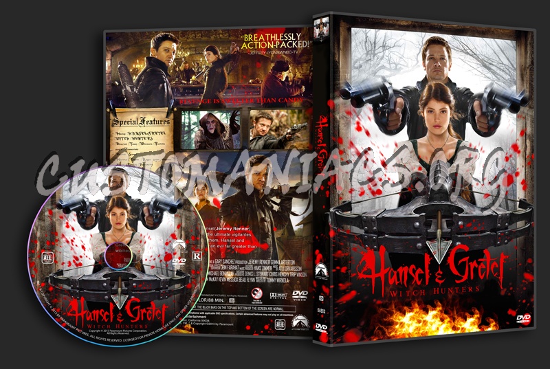 Hansel & Gretel Witch Hunters dvd cover