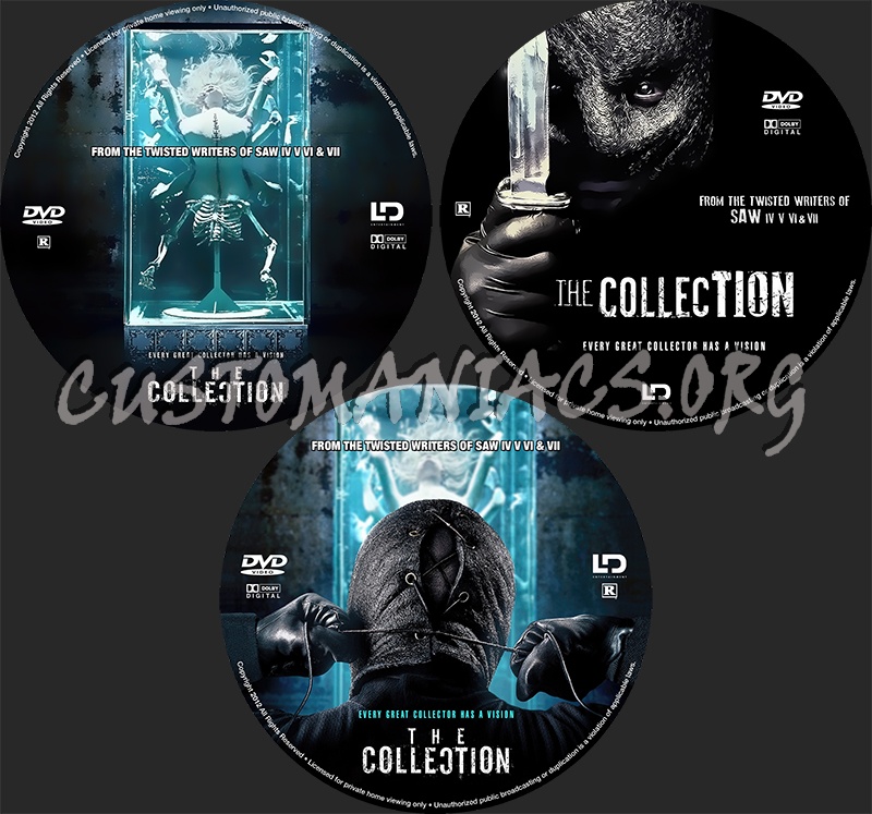 The Collection (2012) dvd label