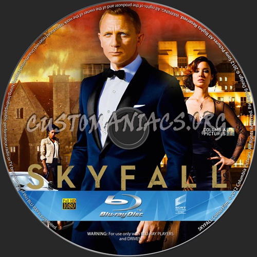 Skyfall blu-ray label - DVD Covers & Labels by Customaniacs, id: 186782 ...