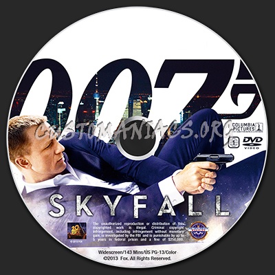 Skyfall dvd label - DVD Covers & Labels by Customaniacs, id: 186788 ...