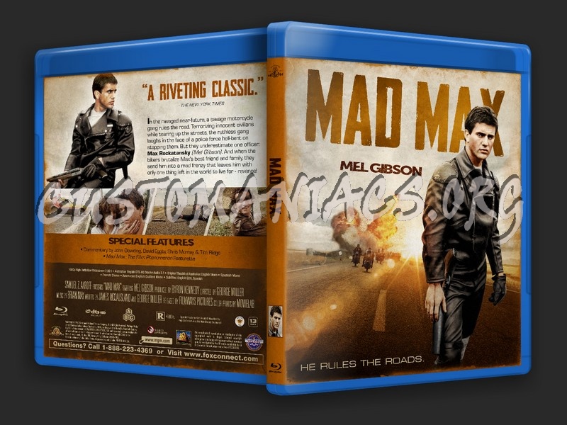 Mad Max blu-ray cover