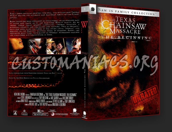 Texas Chainsaw Massacre Collection dvd cover