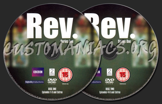 Rev - Series 1 dvd label