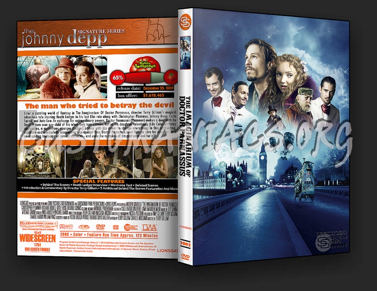 The Imaginarium of Doctor Parnassus dvd cover