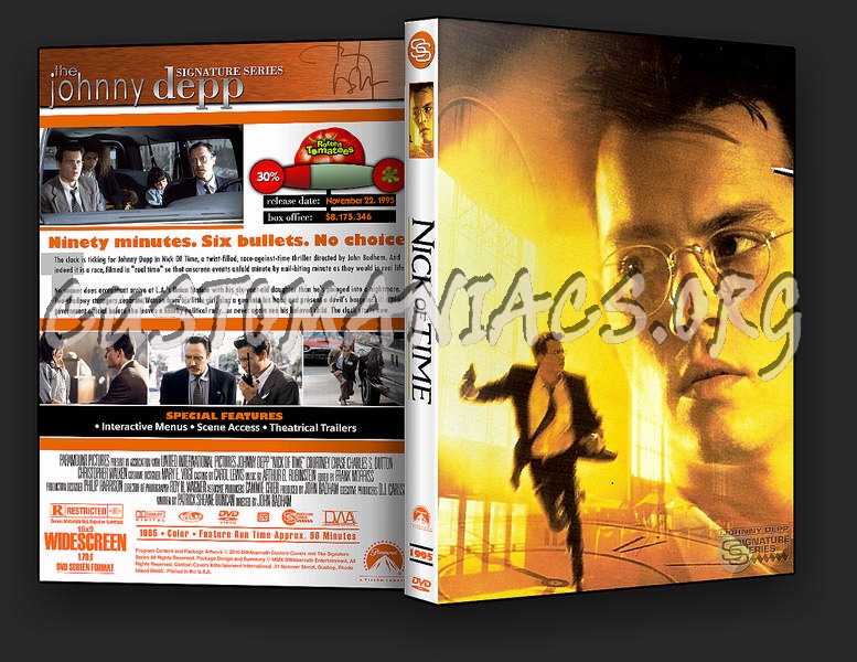 Nick of Time dvd cover