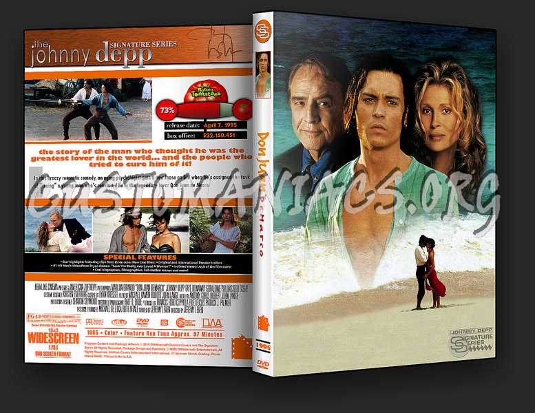 Don Juan De Marco dvd cover