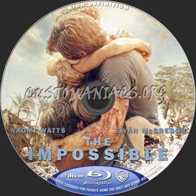 The Impossible blu-ray label