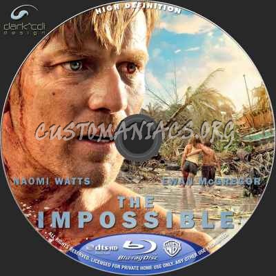 The Impossible blu-ray label