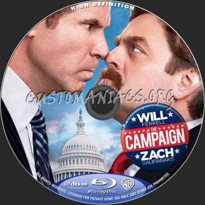 The Campaign blu-ray label